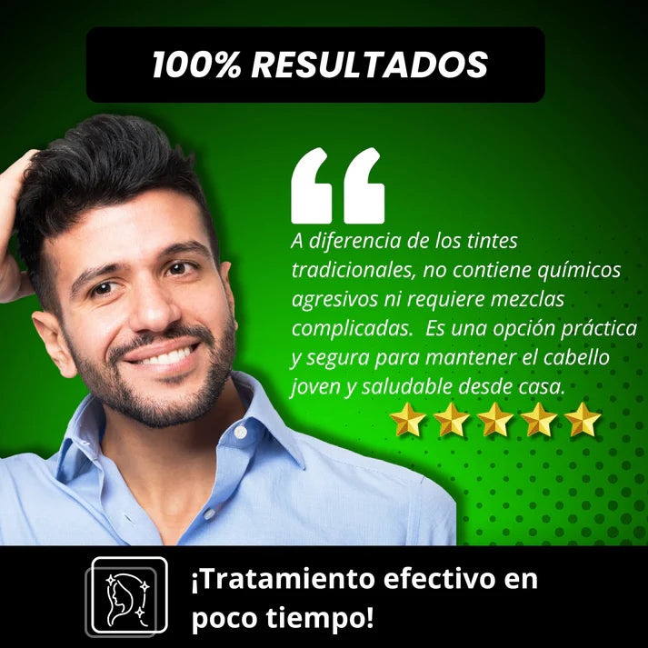 Champú Cubre Canas Negro o Marrón de 500ml + 🎁Envío Gratis🎁