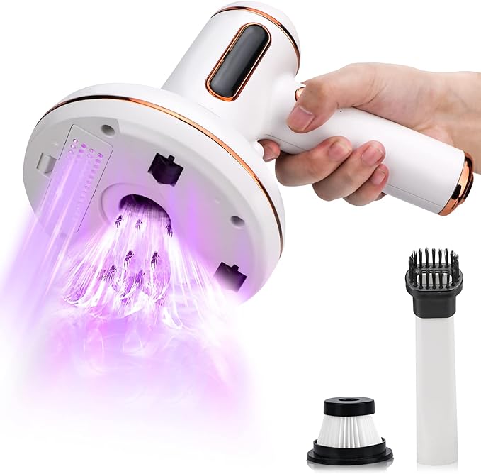 Aspiradora Portátil con Luz Ultravioleta | Limpia y Desinfecta al Instante