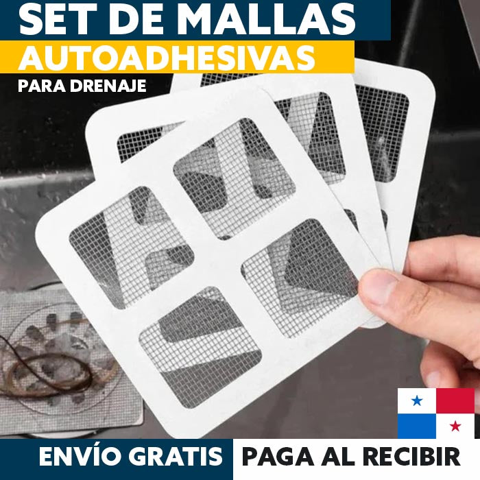 🔥Pague 10 y lleve 20🔥 Set de Mallas Adhesivas para Drenaje