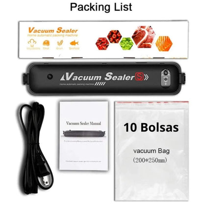Selladora de Bolsas al Vacío | Conserva tus alimentos | Segura, Práctica y Eficiente