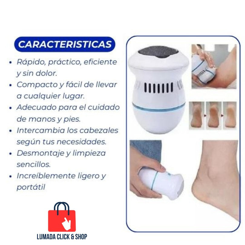 👣 Removedor de Callos Eléctrico USB 👣 Pies Suaves y Hermosos 👣