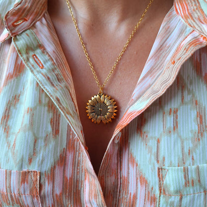 Collar Girasol "You are My Sunshine"