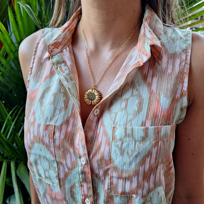 Collar Girasol "You are My Sunshine"