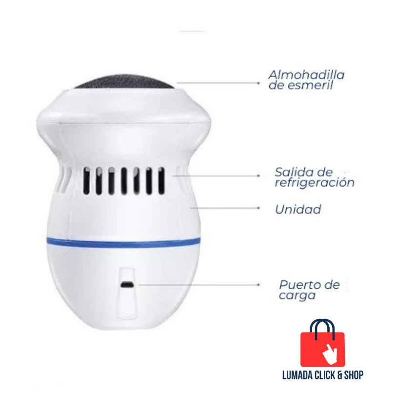 👣 Removedor de Callos Eléctrico USB 👣 Pies Suaves y Hermosos 👣