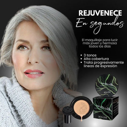 Base de Maquillaje Para Diversos Tipos de Piel - Resistente al Agua y Sudor