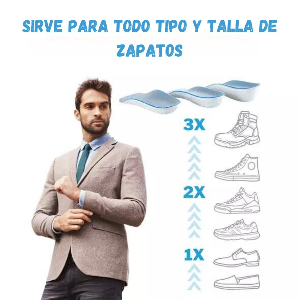 Plantillas Ortopédicas para Ganar Altura