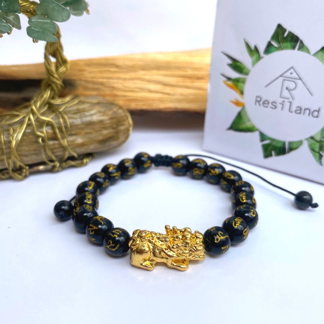 Pulsera Feng Shui Pixiu | Buena Fortuna | Buena Suerte | Energía Positiva