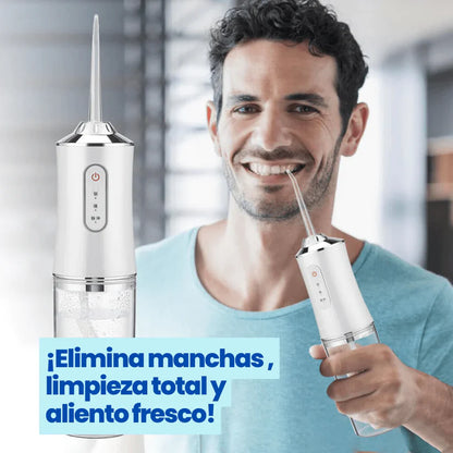 🦷Irrigador Bucal Recargable USB | Limpieza Rápida y Efectiva