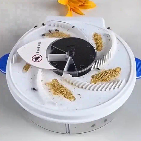 Atrapa Moscas Automático + Espanta Moscas para mesa ¡GRATIS!