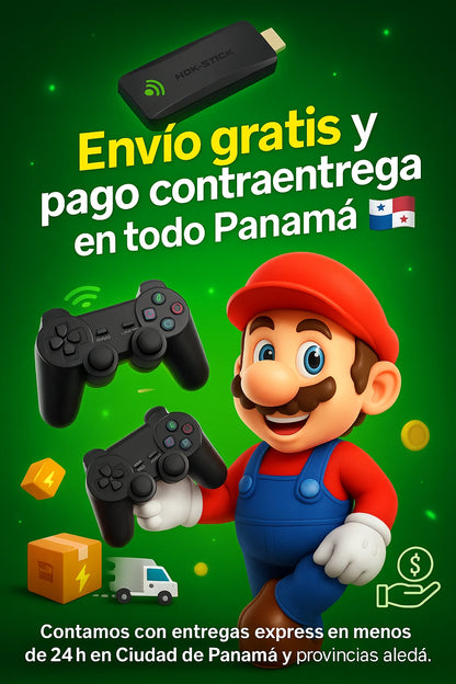 Consola GameStick 4K | +20000 Juegos Retro