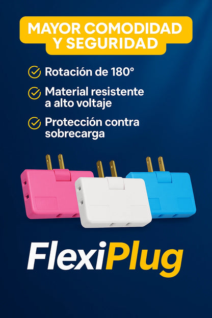 🔥PAGUE 2 LLEVE 4🔥 FlexiPlug - Extensor Multitoma Giratorio