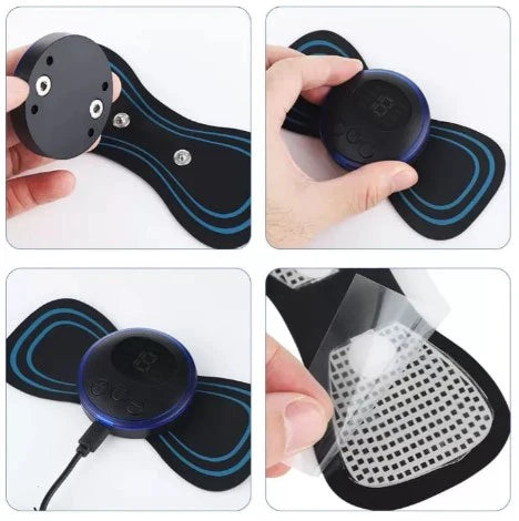 Mini Masajeador Cervical Eléctrico | Portátil | Recargable USB