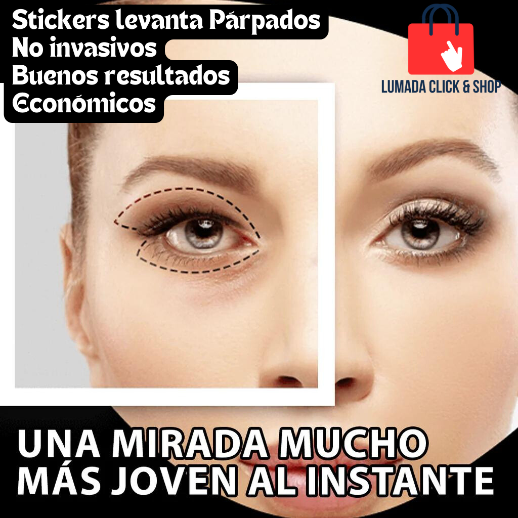 🚨OFERTA 2x1🚨: Stickers Invisibles Levanta Párpados | Efectivos | No Invasivos