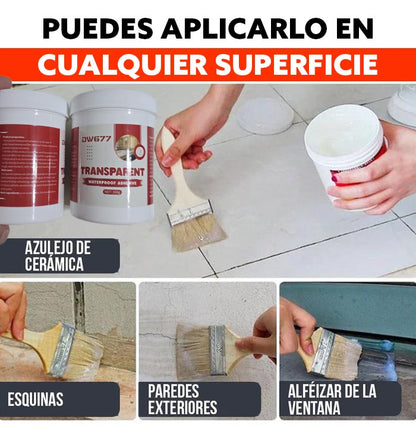 🚨OFERTA 2x1🚨 Sellador Impermeable | ¡Soluciona fugas con solo unas pinceladas!