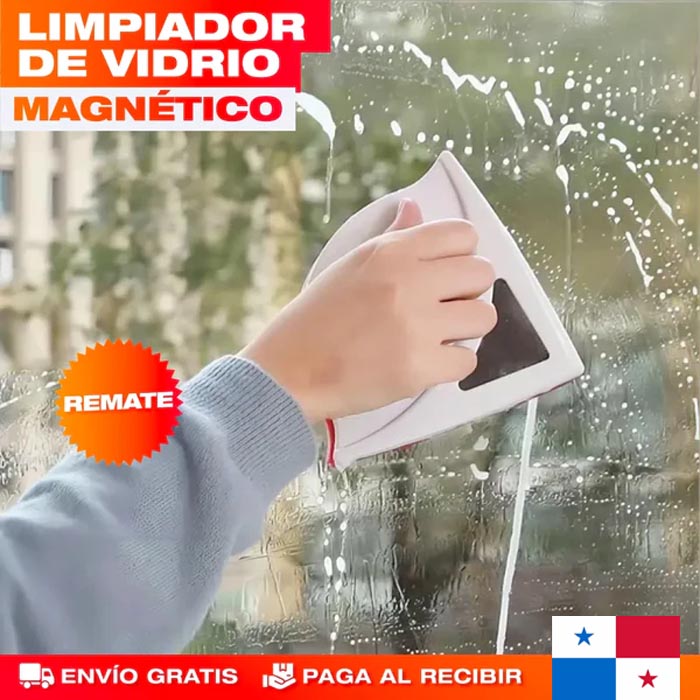 Limpia Vidrios Magnético | + Guía Digital GRATIS | Fácil de Usar