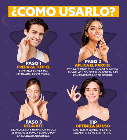 StarGlow® Set de Parches Anti-Acné | 🎁PAGA 1 LLEVA 2🎁