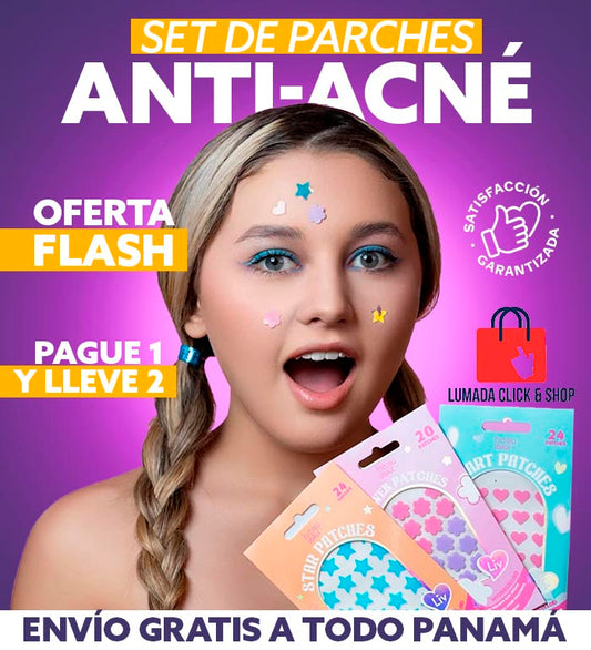 StarGlow® Set de Parches Anti-Acné | 🎁PAGA 1 LLEVA 2🎁