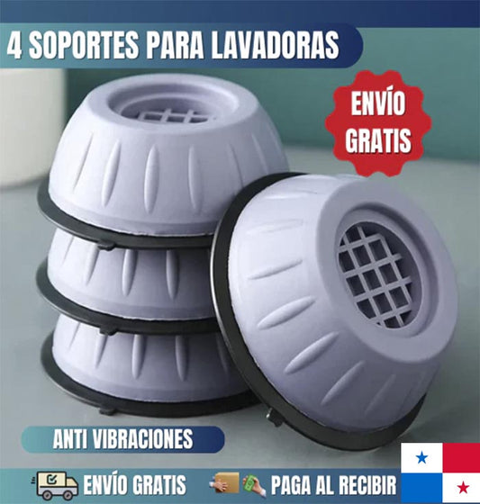 🚨OFERTA 2x1🚨: Set de 4 Soportes Antideslizantes Para Electrodomésticos