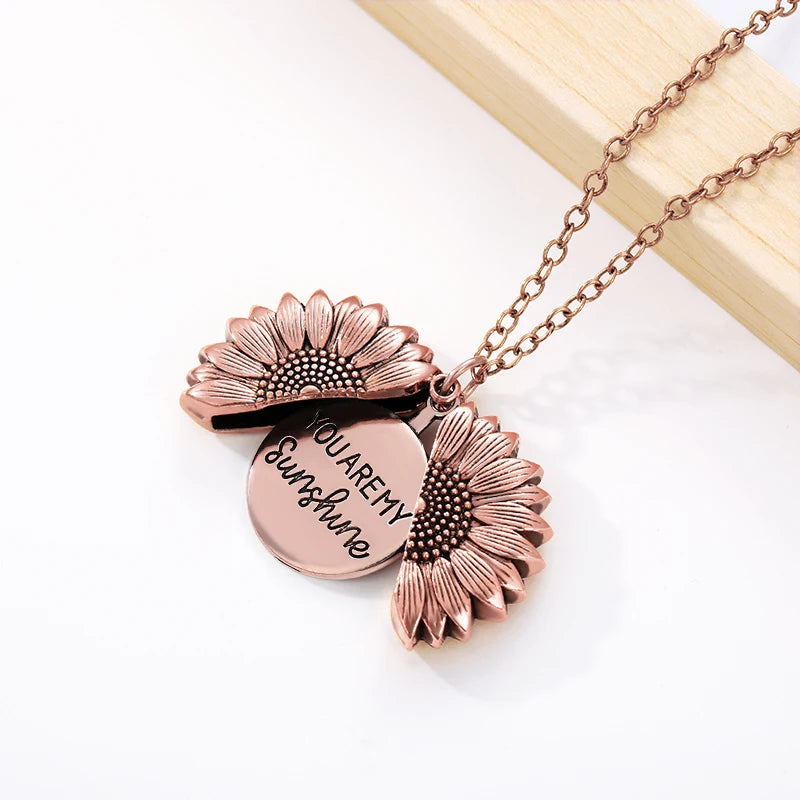 Collar Girasol "You are My Sunshine"